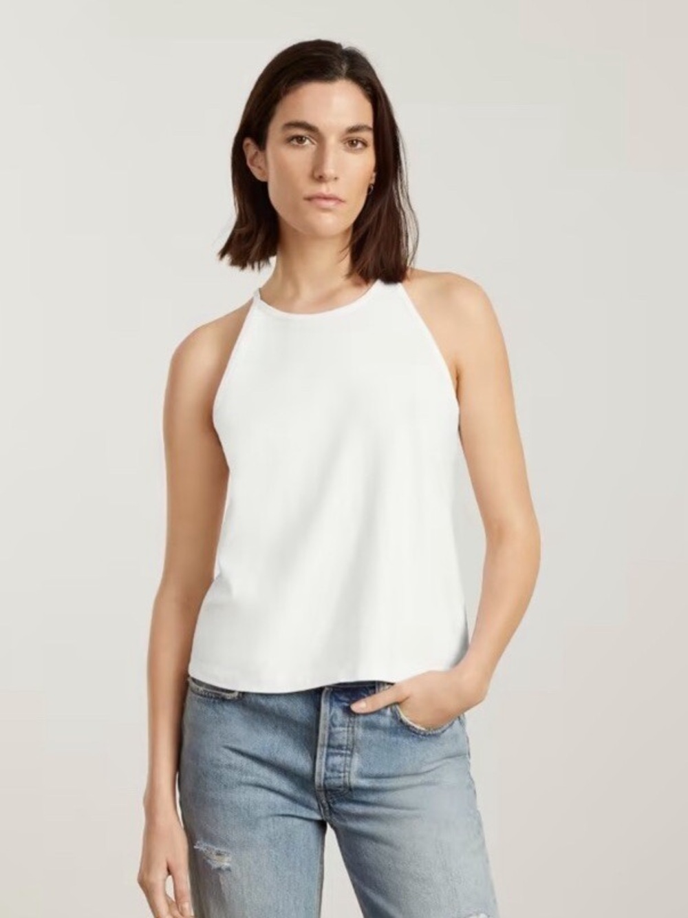 Everlane Hemp Cutaway Tank Medium
